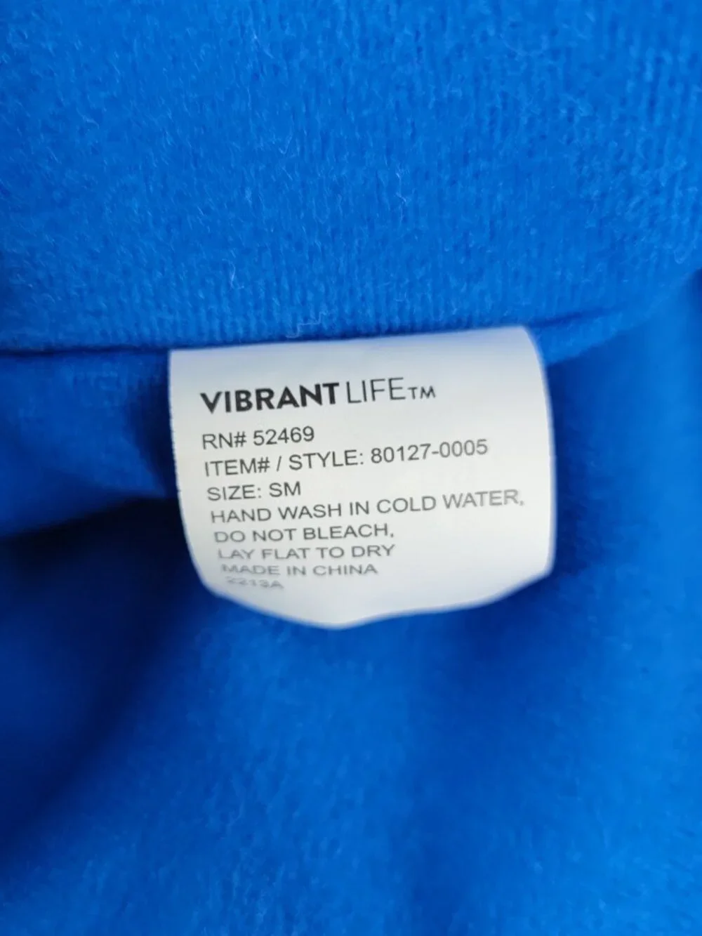 Vibrant Life Hooded Puffer Vest Blue Gray Green Colorblock Small Dog